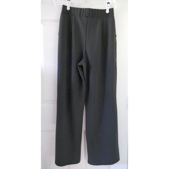 H&M Gray wide leg trousers size M - Picture 3 of 4